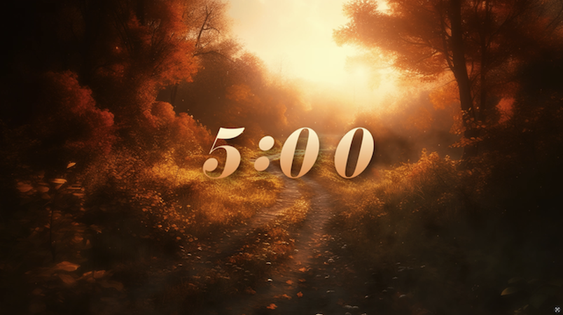 Autumn Path Countdown